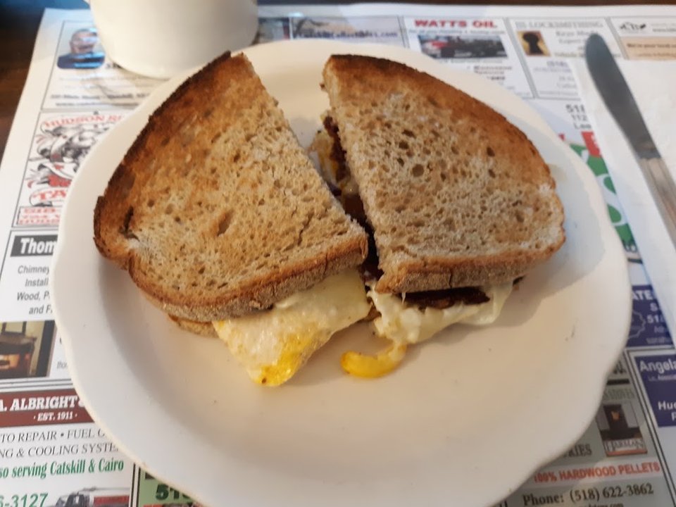 Bacon Egg Cheese Rye